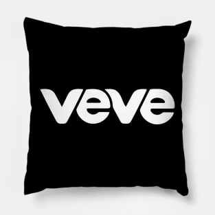 Original VeVe Logo in White Pillow