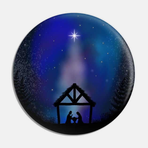 First Christmas Eve Pin by JuanaBe