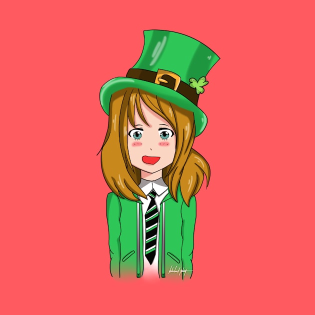 St. Patrick's anime by KDaisy.design