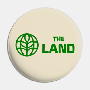 Living with the land Pin