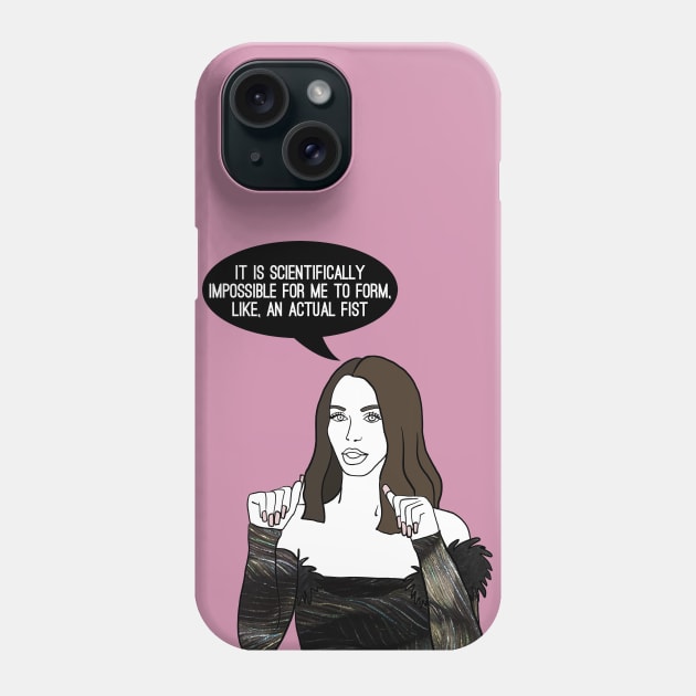 Scientifically Impossible Phone Case by Katsillustration
