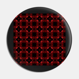 Ominous Red Kaleidoscope pattern (Seamless) 42 Pin