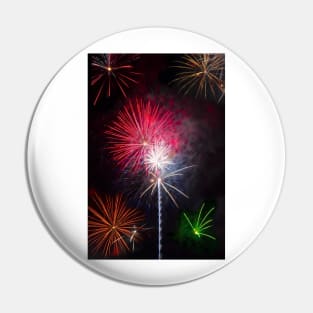 All Night Fireworks Pin