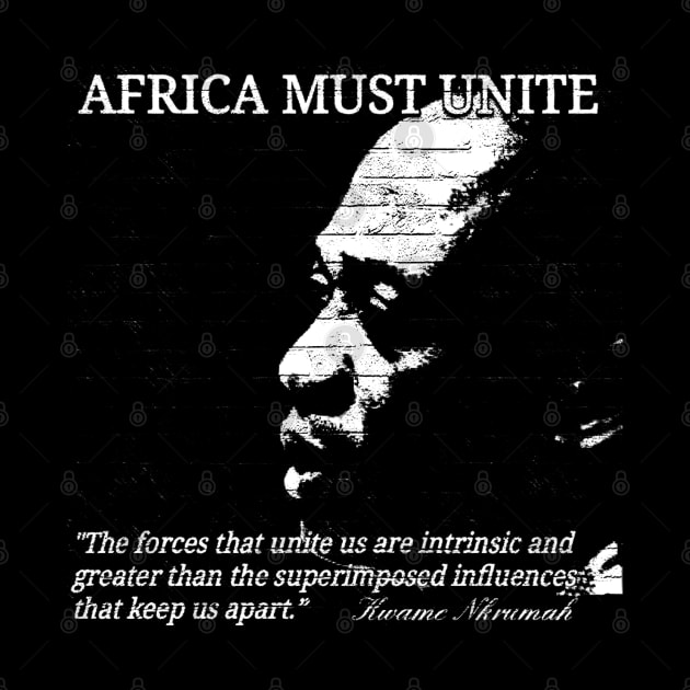 Kwame Nkrumah - Africa Must Unite by Tony Cisse Art Originals