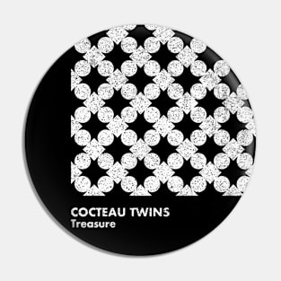 Treasure / Cocteau Twins / Minimal Graphic Design Tribute Pin