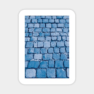 Texture - Blue Stone pavement Magnet