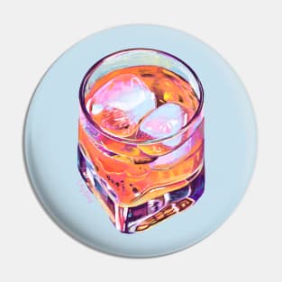 Happy hour: Whiskey on the rocks Pin