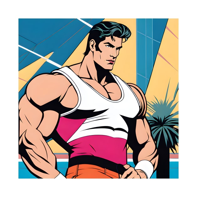 BEEFCAKE 80s Nagel Style by SNAustralia