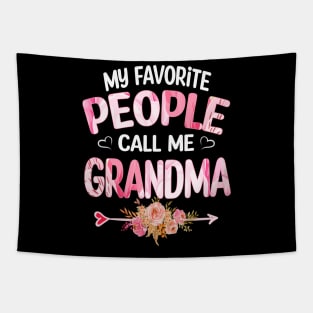 My Favorite People Call Me Grandma Tapestry