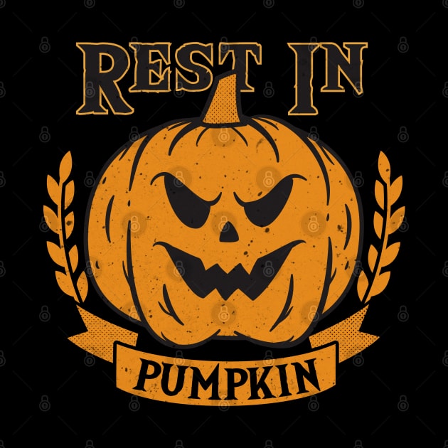 Rest In Pumpkin by Chonkypurr