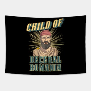 Decebal ancestry souvenir nation Romania Transilvania Tapestry