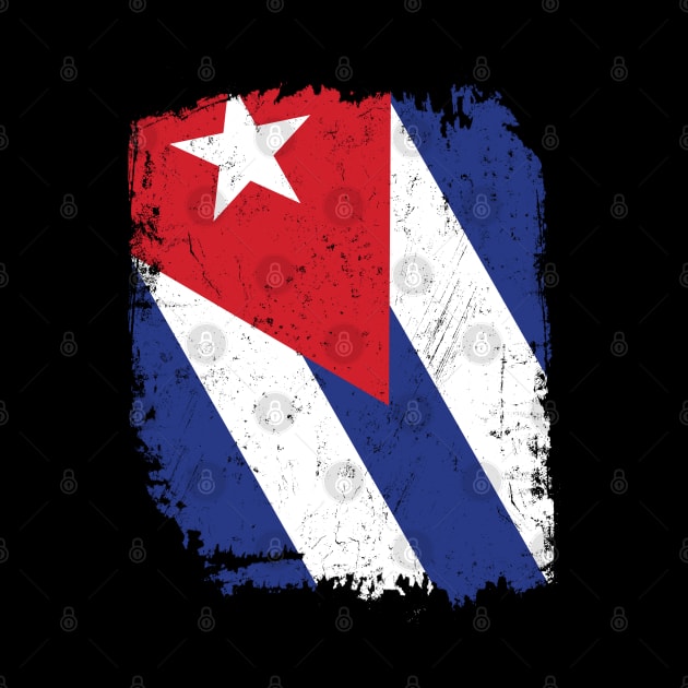Cuban Flag, Distressed by NuttyShirt