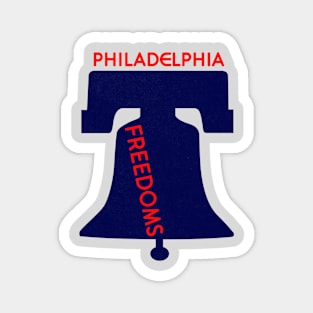 Philadelphia Freedoms Tennis 1974 Magnet