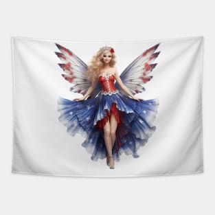 4th of July Fairy #4 Tapestry