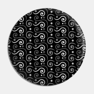 Spiral vector seamless pattern design Pin