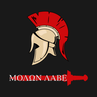 Spartan Molon Labe Sword T-Shirt