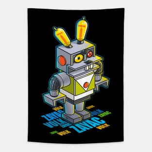 Robot rabbit Tapestry