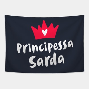 Sardegna Roots Principessa Sarda Sardinian Princess Tapestry