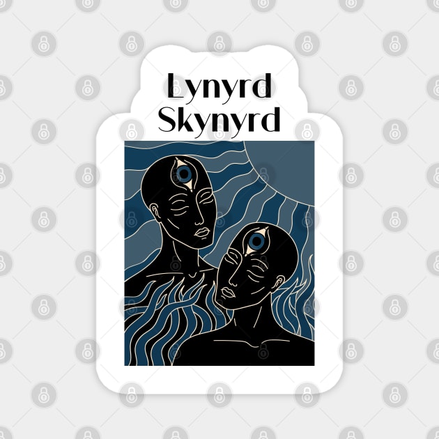 The Dark Sun Of Lynyrd Skynyrd Magnet by limatcin