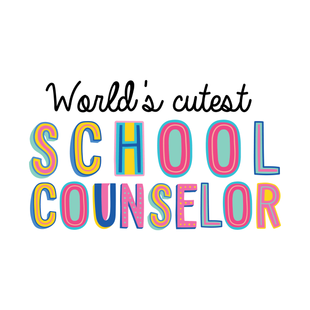 School Counselor Gifts | World's cutest School Counselor by BetterManufaktur