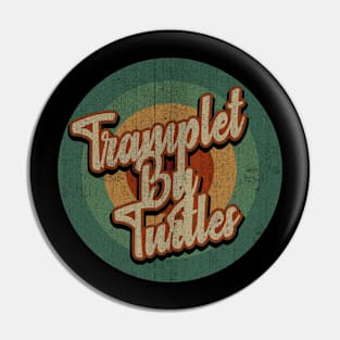 Circle Retro Vintage Tramplet By Turtles Pin