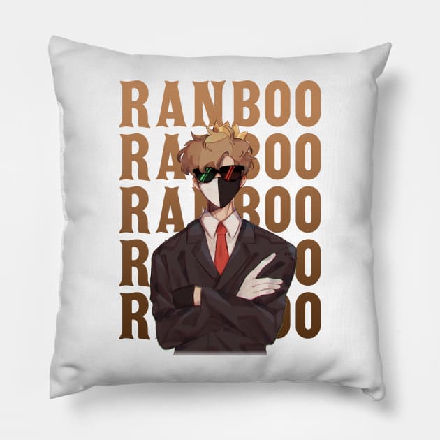 Ranbooooooooooooo Pillow by SaucyBandit