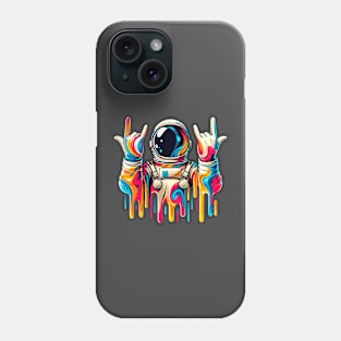 Astronaut Melting Phone Case