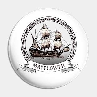 Mayflower Ship 400th Anniversary 1620- 2020 Pin