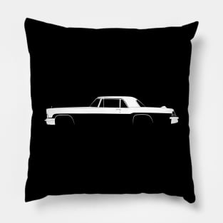 Lincoln Continental Mark II Silhouette Pillow