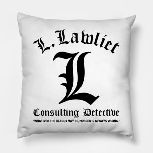 Consulting Detective logo Pillow