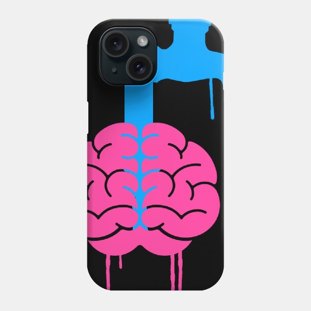 Brain Wash Phone Case by Brain Drip Inc