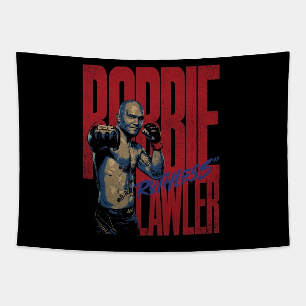 Robbie Lawler Ruthless Bold Tapestry by artbygonzalez