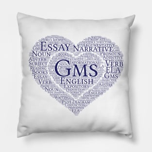 GMS English Tee Shirt Pillow