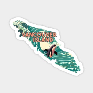 Whale-Watching on Vancouver Island Magnet