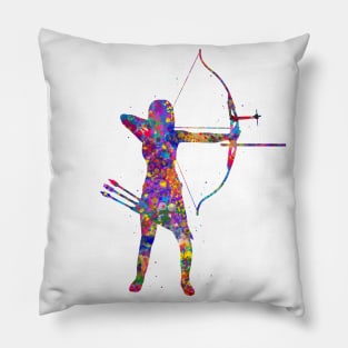 Archer girl Pillow