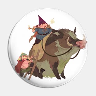 Pig Ride Pin