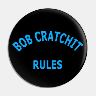 Bob Cratchit Rules Pin