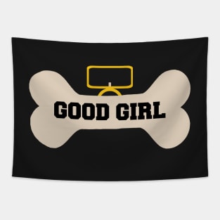 good girl bone collar Tapestry