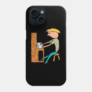 Piano Playing Phone Case