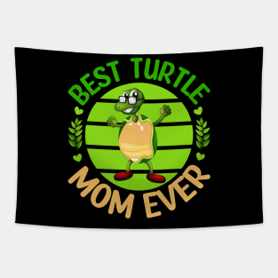 Turtle Mom Tapestry