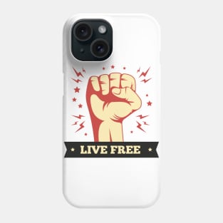 live free or die Phone Case