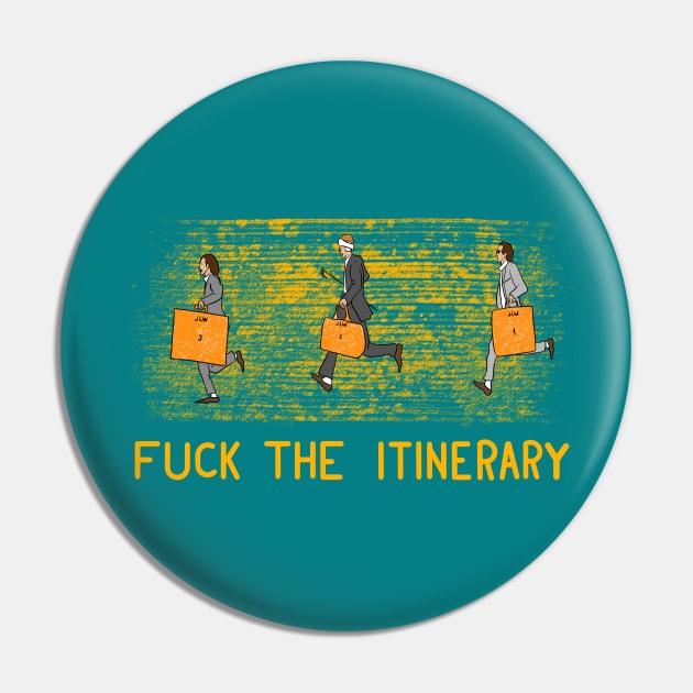 The Darjeeling Limited Pin by AquaMockingbird