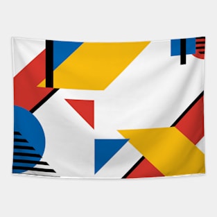 Bauhaus geometric #7 Tapestry