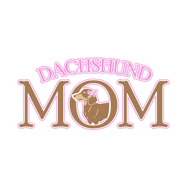 Dachshund Mom Tshirt by friendlypets