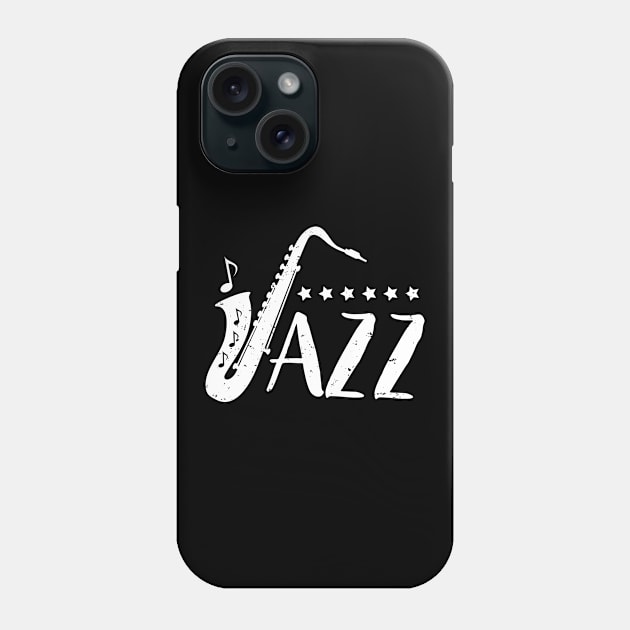 Jazz Player Phone Case by PixelArt