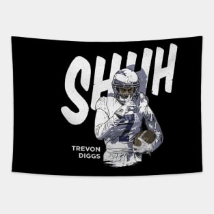 Trevon Diggs Dallas Shhh Tapestry