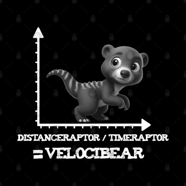 Velocibear Cute Kawaii by Teddy Club