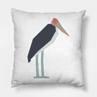 Graphic Nature - Marabou Stork Pillow