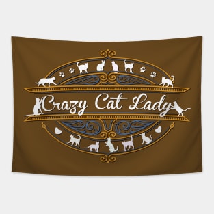 Crazy Cat Lady Tapestry