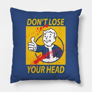 Vault Boy Fallout Blood Poster Pillow